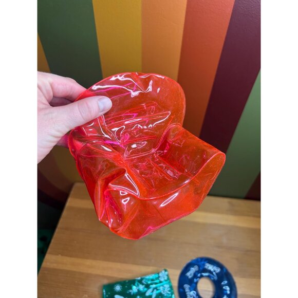 1994 90s barbie Mattel blow up mini pool floatys Coca Cola tube pink - Picture 2 of 6